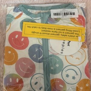 Emojiz Smiley Baby Zipper Sleep Sack - Multicolor Smiley Faces